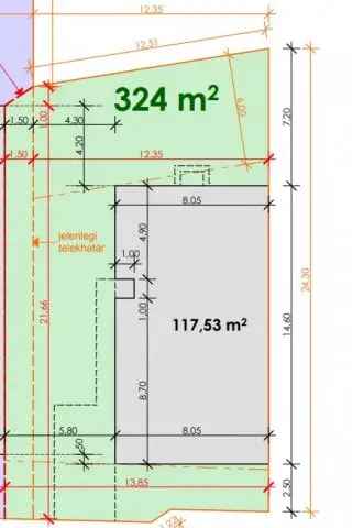 Eladó családi ház Lébényben 90m2 területtel 3 szobával