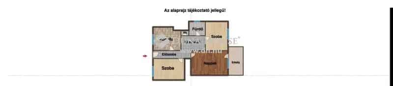 77 m2-es 3 szobás Veszprémi lakás eladó