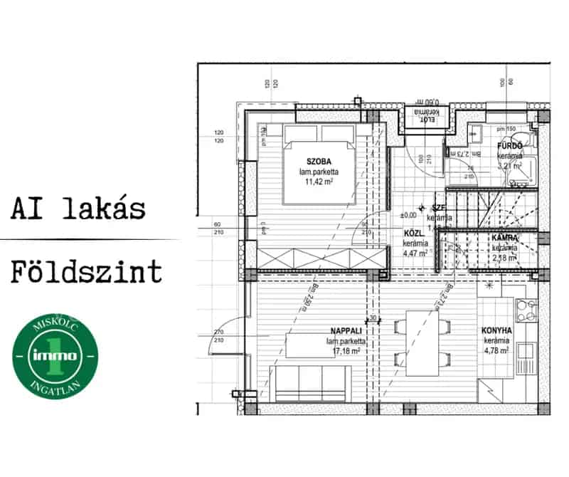 PANORÁMA LAKÓPARK Miskolc 65nm-es új építésű lakás
