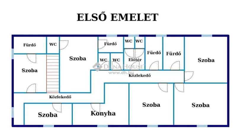 45 Szobás Sorház Eladó Mikepércsen - Befektetésre Tökéletes