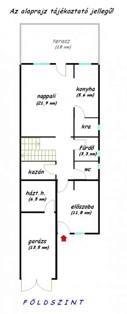 215 nm-es felujítandó ikerház 5+ szobával Szegeden