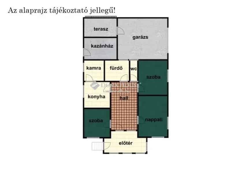 Mikepércsi családi ház eladó 91 4 m2 3 szoba garázzsal