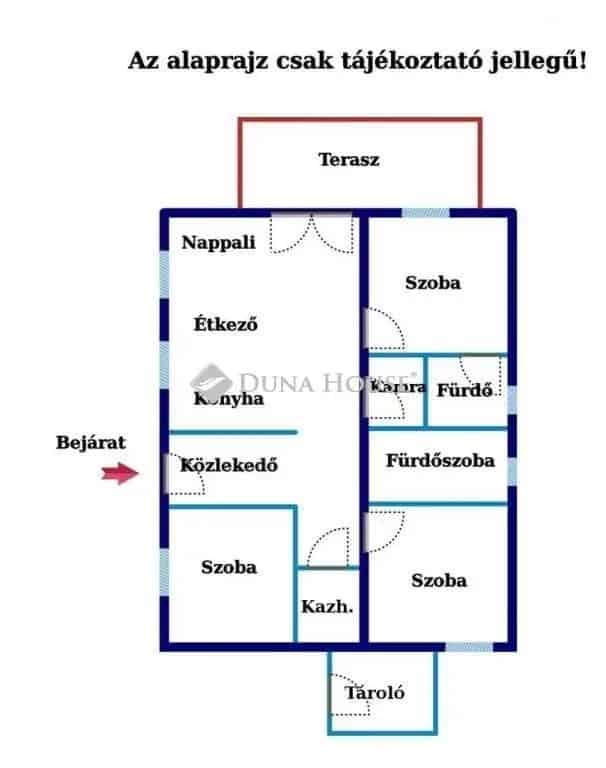 3 Szobás Ikerházfél Tápiószecsőn 3 Gyerekes CSOK-ra Alkalmas