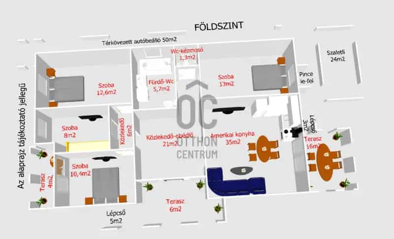 Érdi családi ház eladó - Új építésű, modern, amerikai stílusú