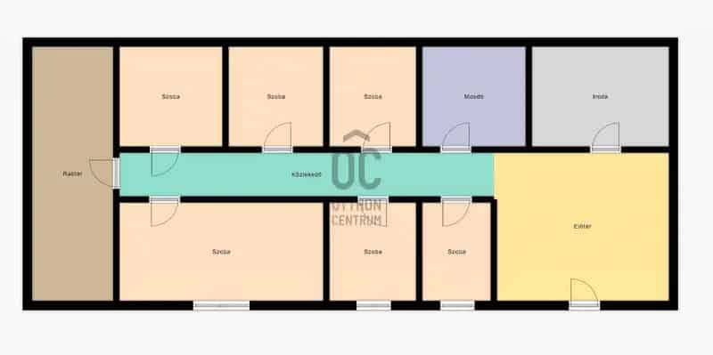 Debreceni üzlethelyiség eladó 165 m2 kiváló állapotban