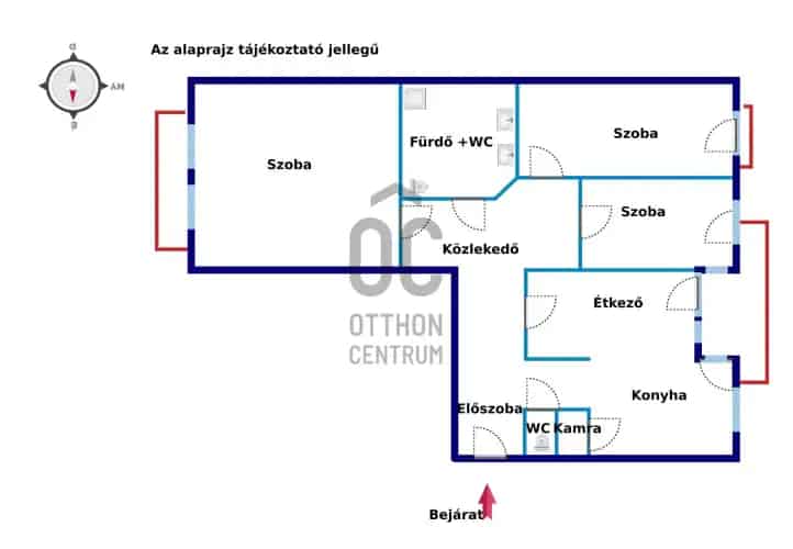 Szegedi eladó lakás Tisza-parti panorámával