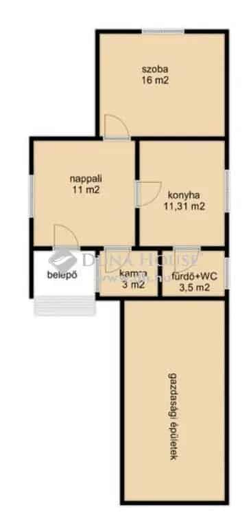45 m2-es ház Somogyban nagy telekkel eladó