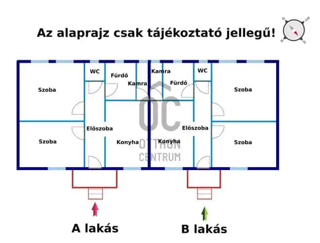 Törteli Ikerház Eladó - Nagycsaládosoknak Befektetőknek