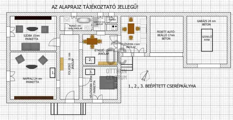 Nagyiván eladó családi ház - azonnal költözhető
