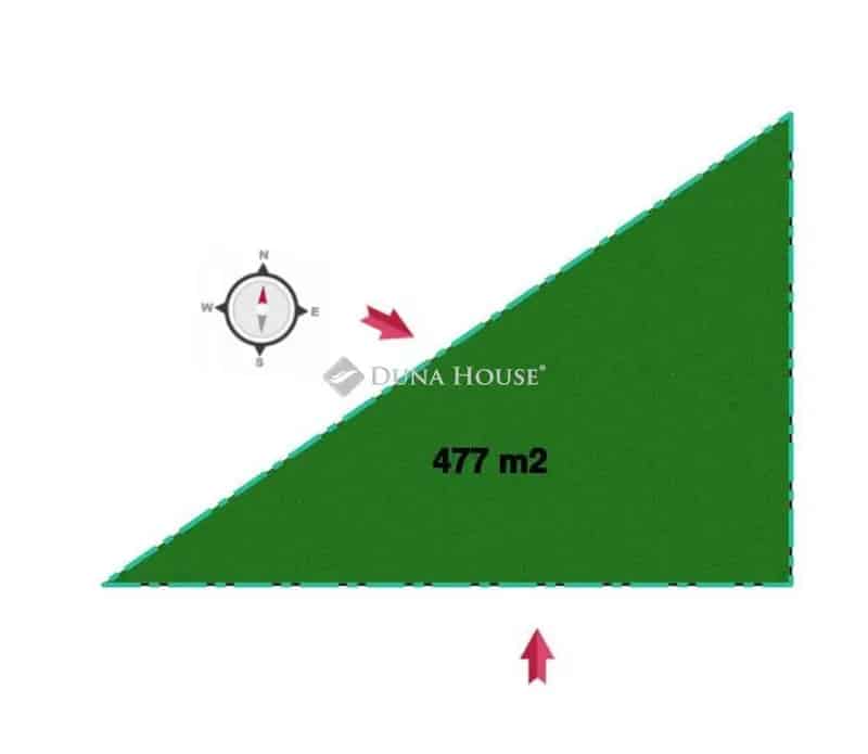 Kánya Telek Eladó 477 m2 Fő utca