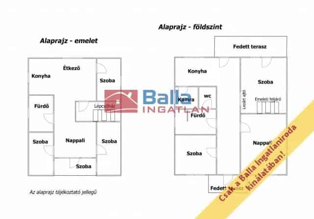 Sülysáp családi ház eladó - felújított, 2 generációs, nagy telek
