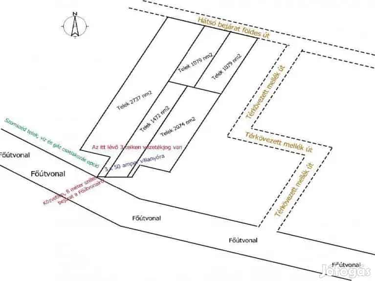 Eladó 8542 nm-es Zártkerti Telek Szigetszentmiklóson