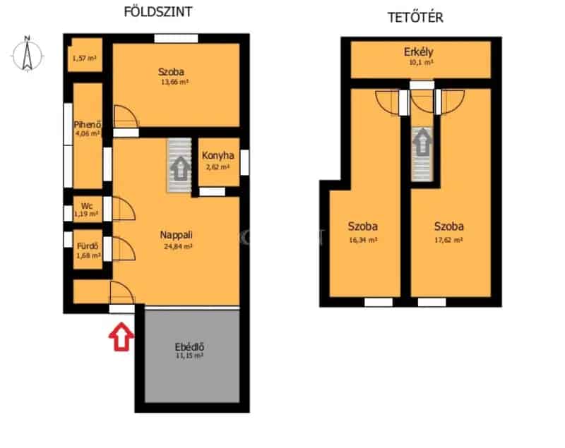 Varbói családi ház eladó 90 m2 1071 m2 telekkel