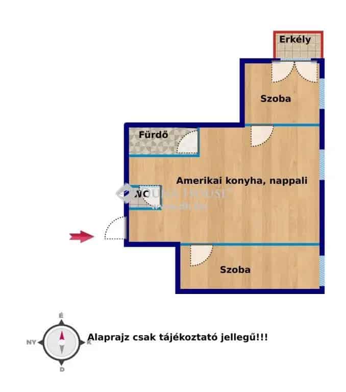Újszerű erkélyes lakás X Kerületben - Két szoba, teremgarázs