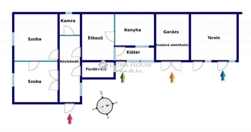 Felujitando 2 szobas csaladhaz garazzsal Nagykorosi környezetben