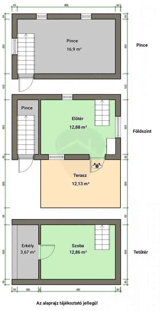 Eladó telek gazdasági épülettel Hatvanon 2400 m2