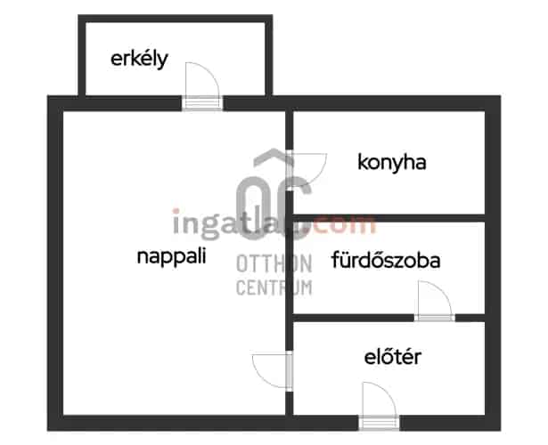 Harkányi eladó apartman 26 nm - Befektetésnek is tökéletes