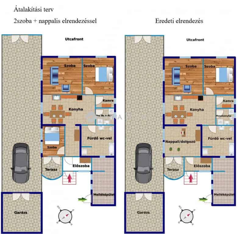 Gyömrői felújított családi ház 85m2 809m2 telekkel
