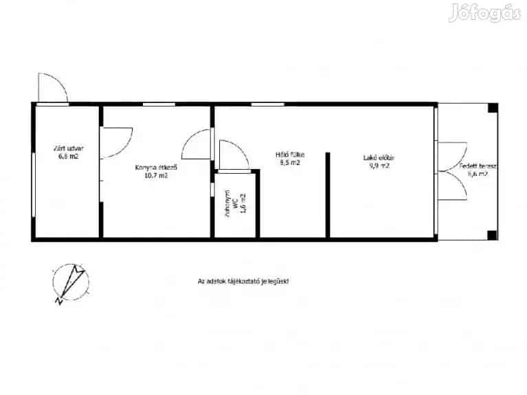Szantodi 31 nm-es apartman elado - revallo helyen