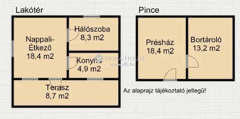 Homokkomáromi birtok eladó 2616 m2 telekkel