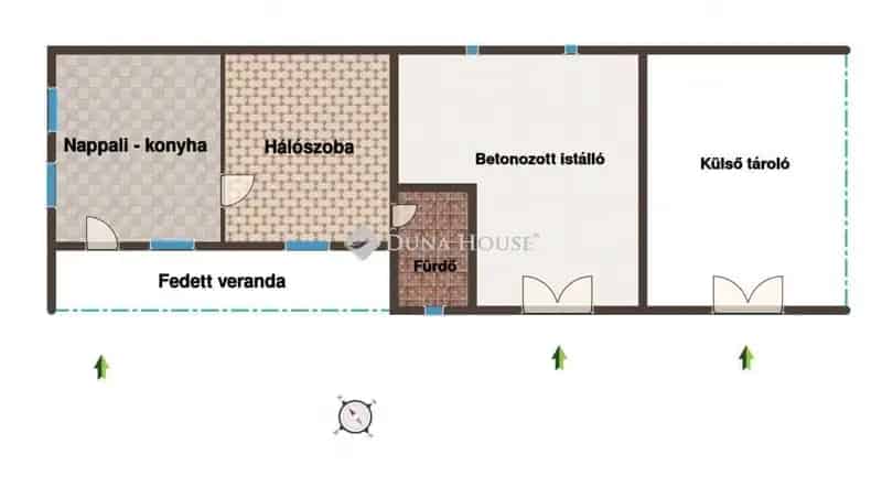 60m2-es Részben Felújított Téglaház Szilsárkányban