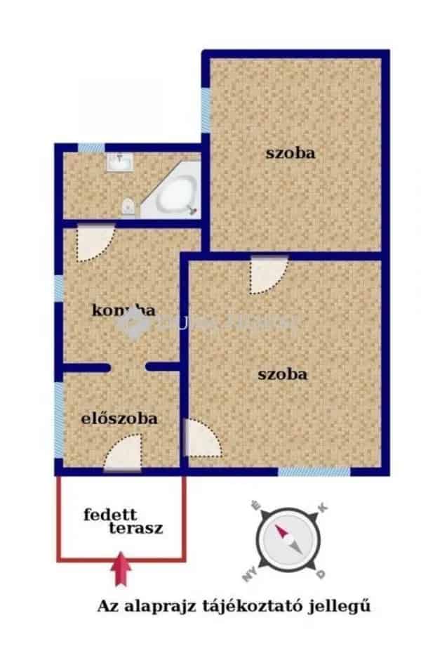 Alsórákosi családi ház eladó - 76 nm, 2 szoba, garázs