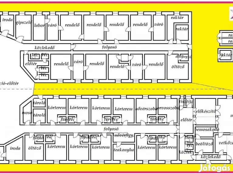 Kulcson eladó 1116 nm-es felújított ingatlan befektetőknek