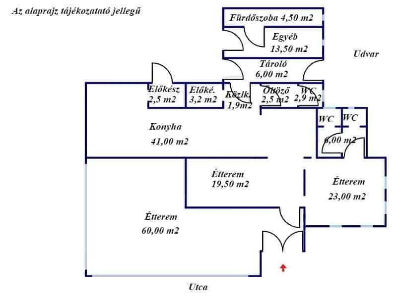 Gyulai Vendéglátóegység Eladó Felújítandó 187m2 611m2 Telekkel