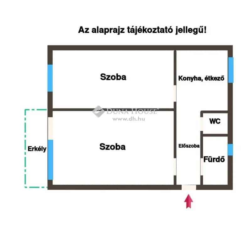 Emeletes Felujitott Erkelyes Lakas Dombivaron