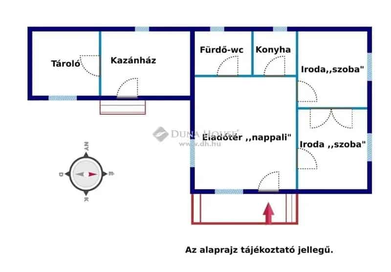 85 nm-es családi ház Cegléden raktárral eladó