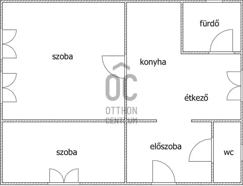 Jászkarajenő központjához közeli családi ház eladó