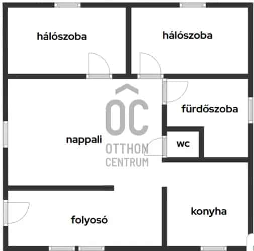 Komáromi családi ház eladó - 100m2, csendes utca, garázs