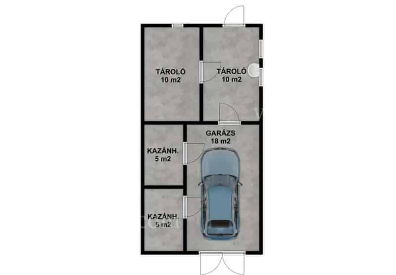 Eladó családi ház Szekszárdon - Felsőváros - 3 szoba - 743 m2 telek