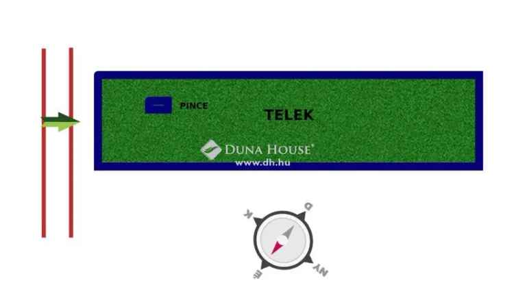 Építési telek eladó Alcsútdobozon panorámás nézettel