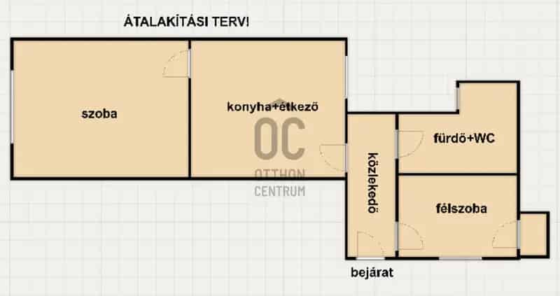 Budapest IX kerület Haller utca 2 szobás lakás eladó