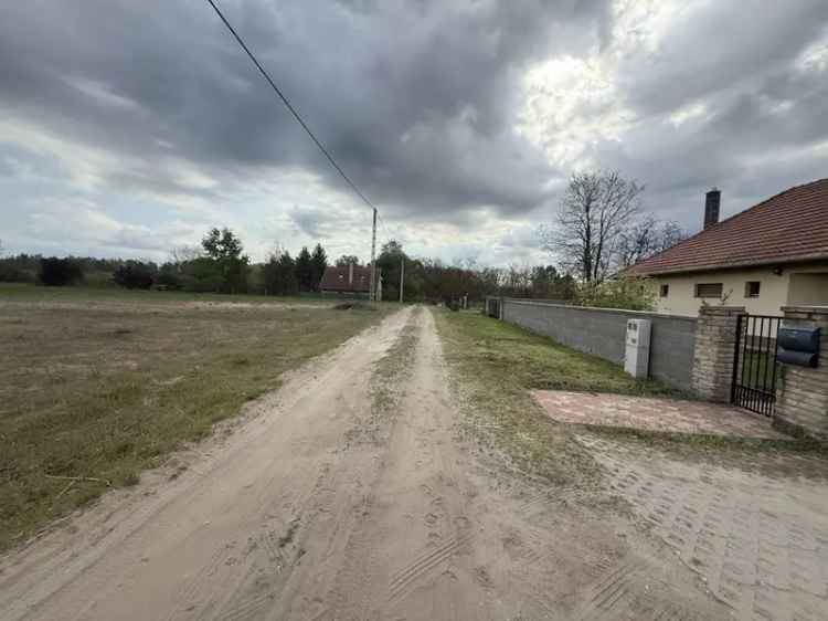 Kecskemét Nyíri erdő melletti 8601 m2-es zártkerti telek eladó