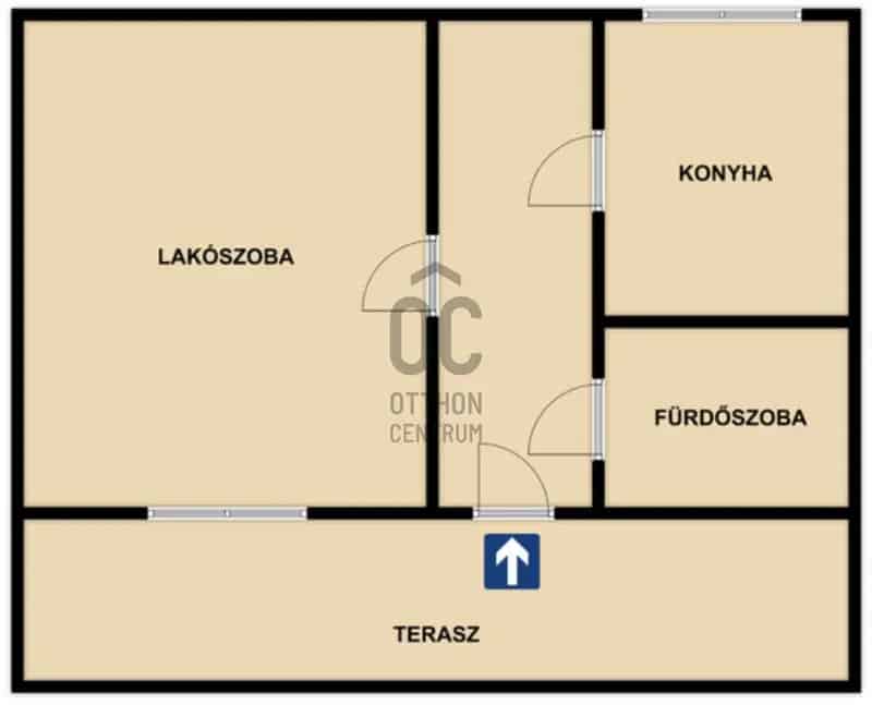 Mogyoródi telek 33 m2-es faházzal eladó