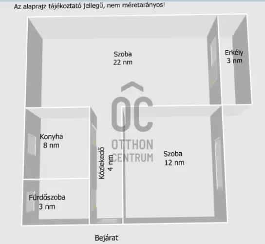 Diósdi eladó lakás - 2 szobás, erkélyes, tehermentes