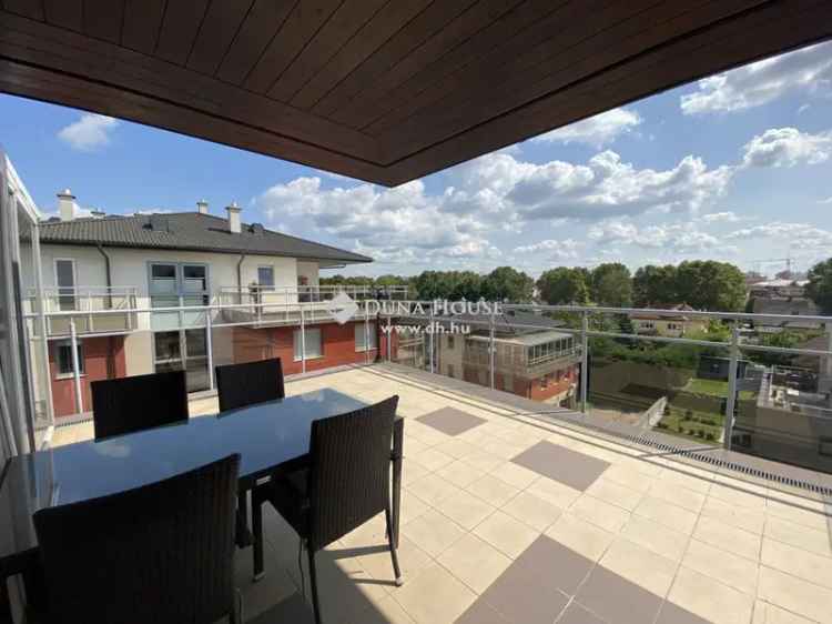Győr Révfalu Penthouse Lakás Kiadó 105 nm Terasz Teremgarázzsal