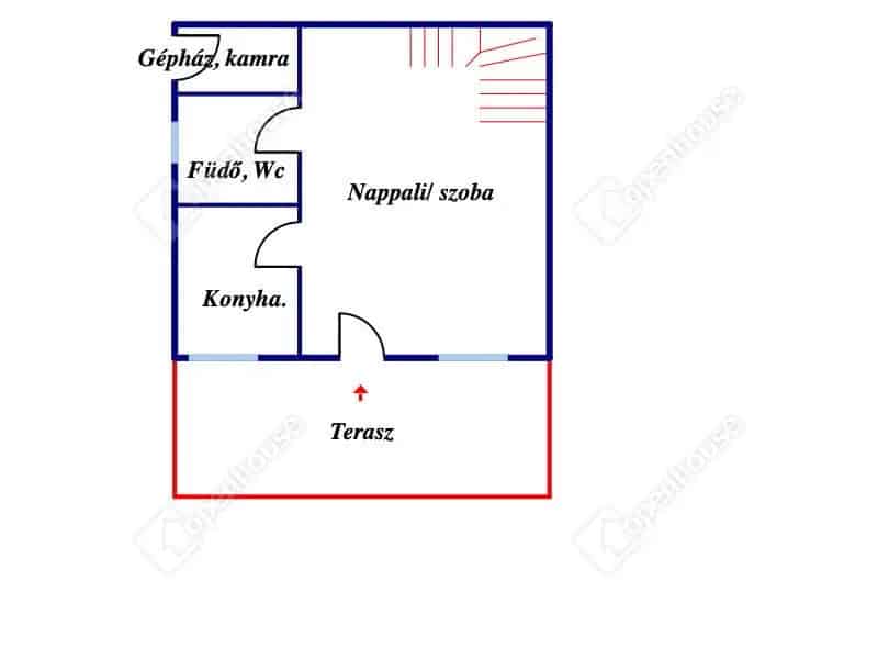 Eladó ház Monoron a Strázsa-hegyen 80m2 1462m2 telekkel