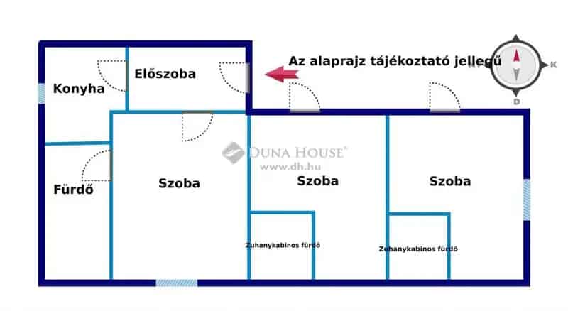 Verőce Belterületi Telek 80 nm-es Házal - Felújítandó