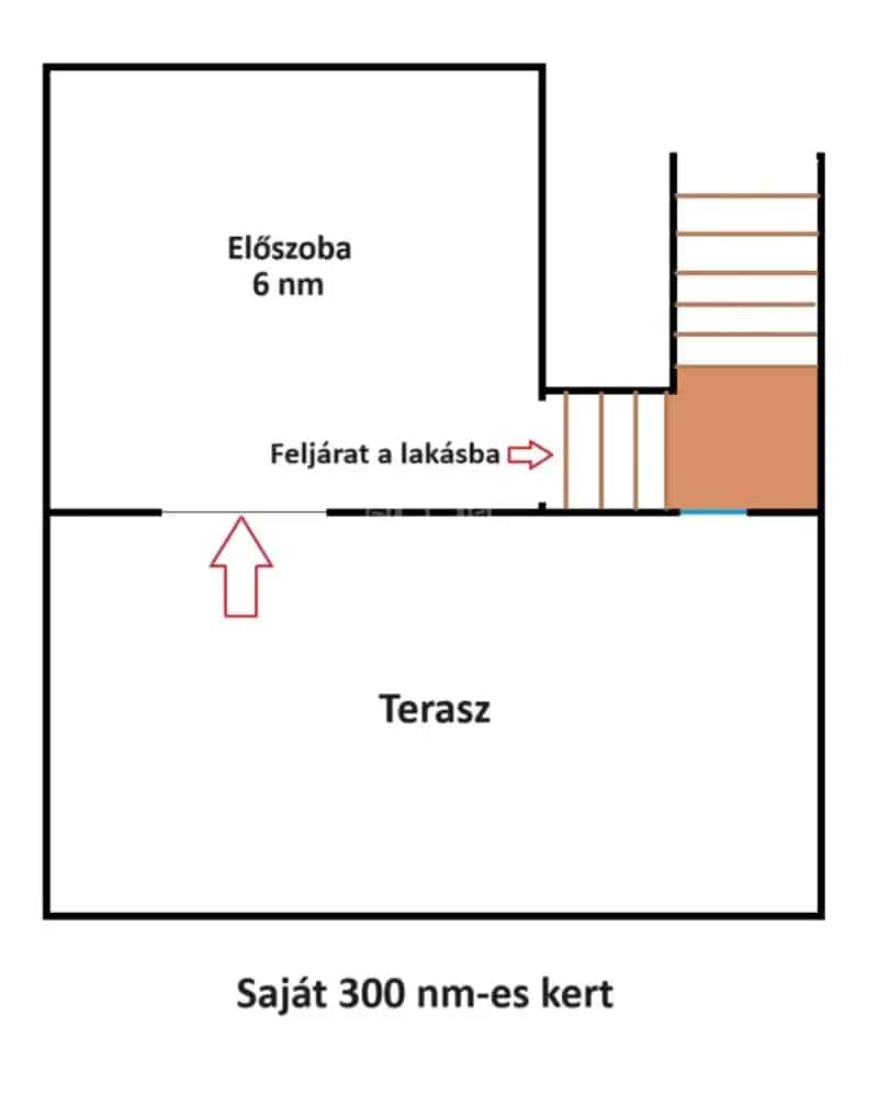Érd Kertvárosi 102 nm-es Kertes Házrész Eladó