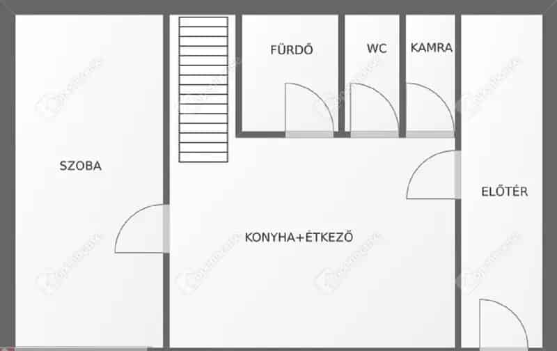 Eladó Debrecen Felső-Józsán ikerház 120 nm 3 szoba garázzsal
