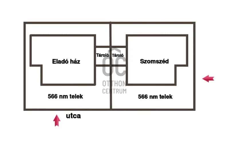 Érdi eladó ikerház napelemmel és akkumulátorral
