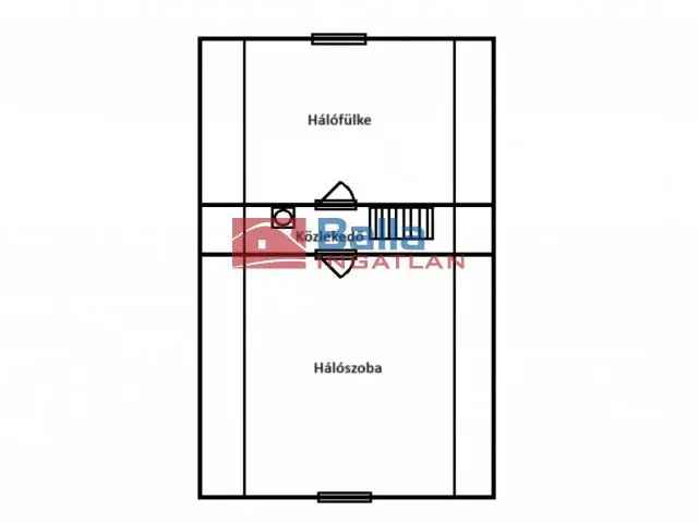 Tahitótfalu Üdülő Eladó 54m2 1 2 félszoba