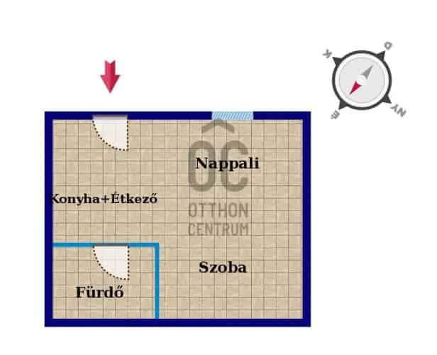 Sitke eladó lakás 32nm felújított