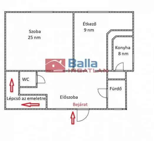 Rákospalotai családi ház eladó 110nm 3 1 félszoba 438nm telek