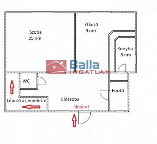 Rákospalotai családi ház eladó 110nm 3 1 félszoba 438nm telek