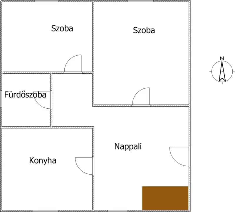 90m2-es családi ház Döbröközön Gunaras fürdő közelében