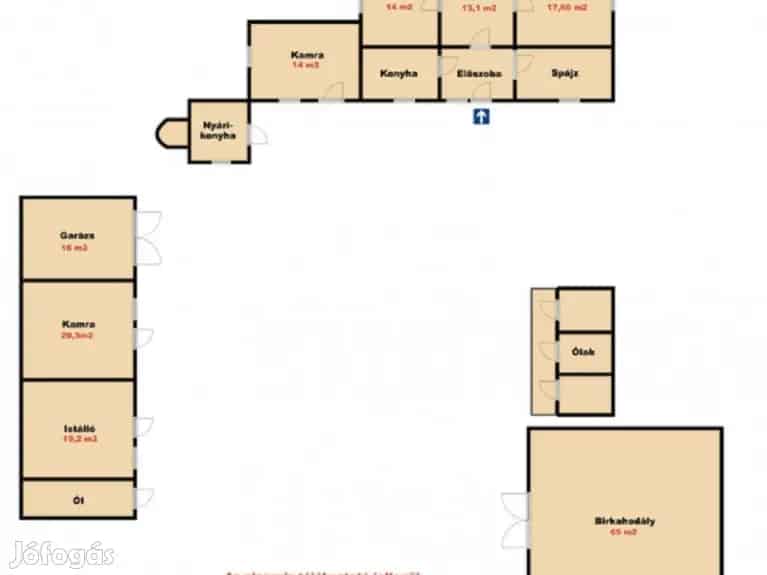 Kiskunhalas Tanya Elado 42 Ha-on 82m2 3 Szoba Mellekpuletek
